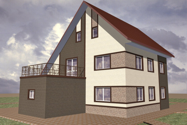 居住建筑模型图片 居住建筑模型图片下载