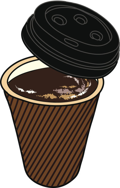 拿出装有塑料盖的咖啡杯图片 拿出装有塑料盖的咖啡杯图片下载
