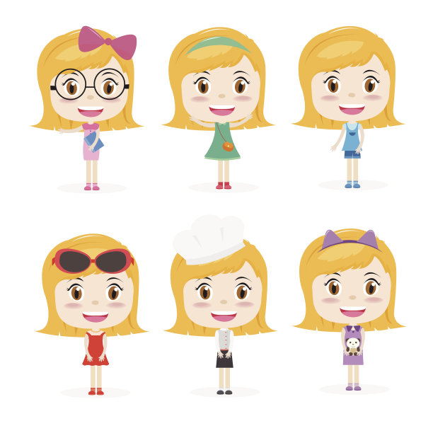 快乐的女孩图片 快乐的女孩图片下载