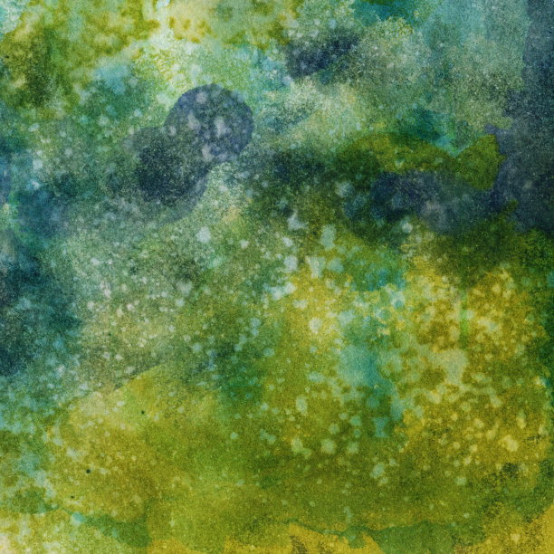 土绿色纹理水彩与油漆飞溅图片 土绿色纹理水彩与油漆飞溅图片下载