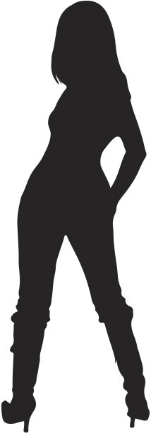 性感的女人轮廓图片 性感的女人轮廓图片下载