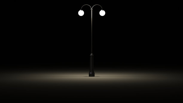 夜晚的街灯图片 夜晚的街灯图片下载