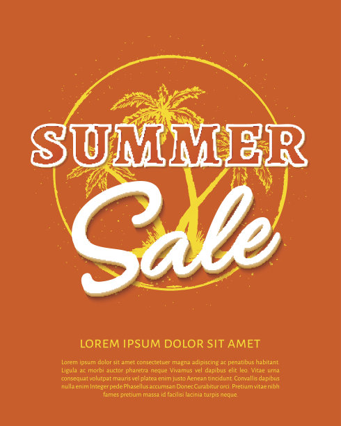 夏季促销设计模板图片 夏季促销设计模板图片下载