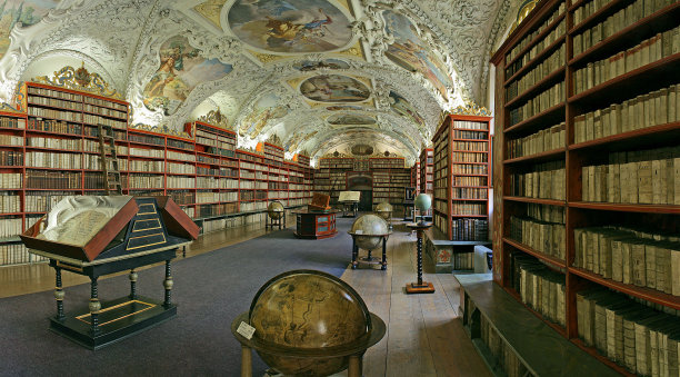 Prague-baroque图书馆图片 Prague-baroque图书馆图片下载