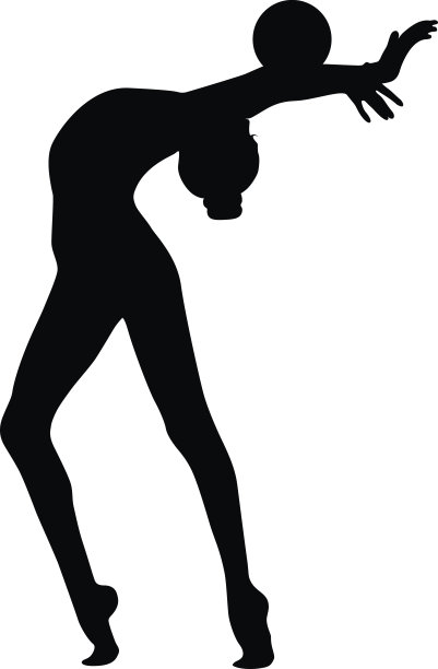 女子体操与球图片 女子体操与球图片下载