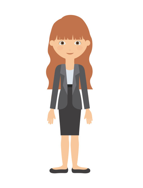 女子站孤立图标设计图片 女子站孤立图标设计图片下载