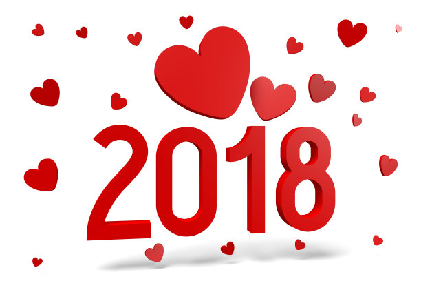 2018年新年插画图片 2018年新年插画图片下载