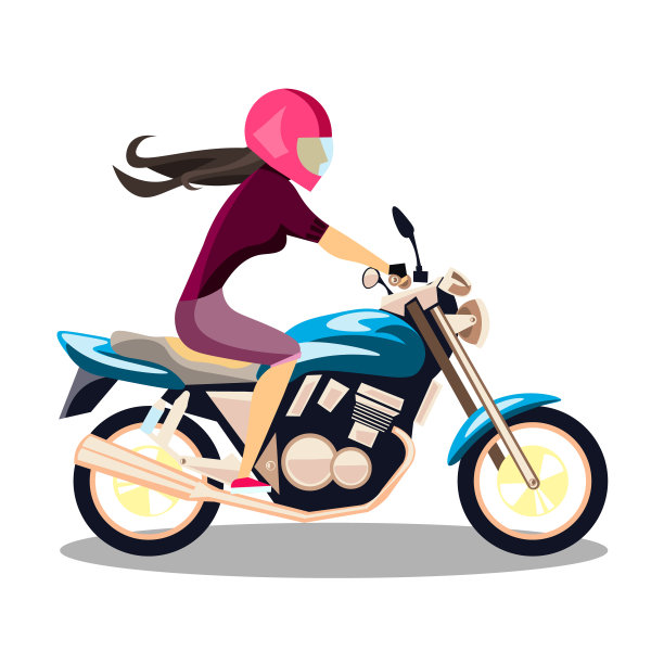 迷人的年轻女子骑自行车图片 迷人的年轻女子骑自行车图片下载