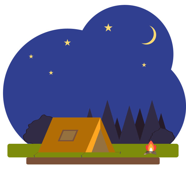 在夜空背景下露营。图片 在夜空背景下露营。图片下载