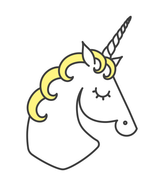 矢量图的独角兽。的象征。卡通风格图片 矢量图的独角兽。的象征。卡通风格图片下载