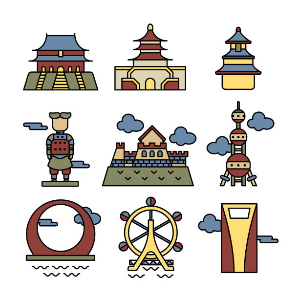 中国地标,城市地标图片 中国地标,城市地标图片下载