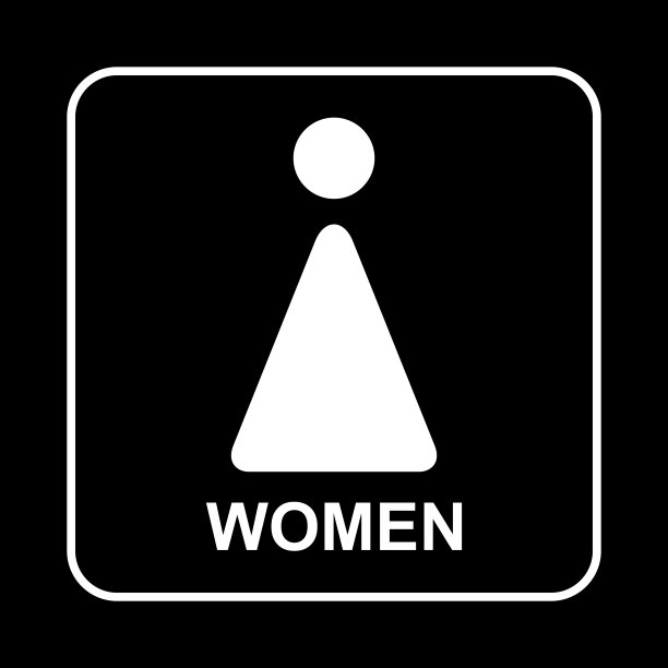 厕所的迹象。WC的女性图片 厕所的迹象。WC的女性图片下载
