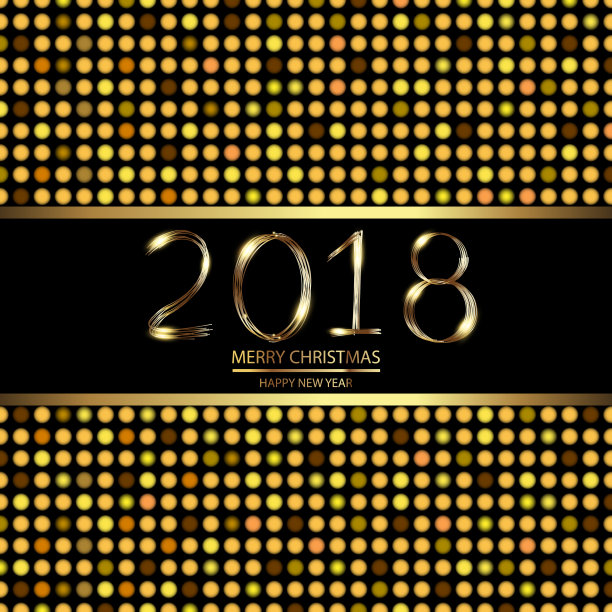 新年快乐背景与迪斯科灯光在黑色。向量。图片 新年快乐背景与迪斯科灯光在黑色。向量。图片下载