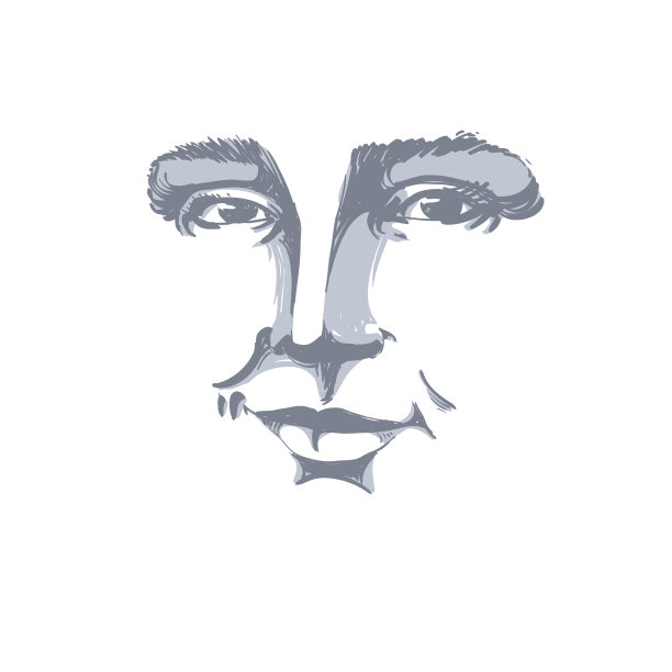 手绘单色白皮肤调情女人肖像,表情主题插画。美丽性感的女士摆姿势在白色的背景,女孩与精致的脸特征。图片 手绘单色白皮肤调情女人肖像,表情主题插画。美丽性感的女士摆姿势在白色的背景,女孩与精致的脸特征。图片下载