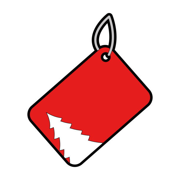 圣诞购物标签孤立图标图片 圣诞购物标签孤立图标图片下载