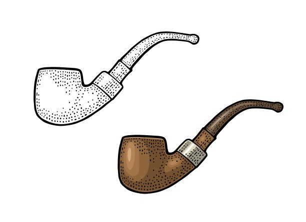 管道。矢量复古雕刻彩色插图孤立在白色图片 管道。矢量复古雕刻彩色插图孤立在白色图片下载