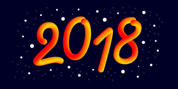 2018年新年快乐!3d梯度2018年数字和冷波与粒子和雪花。假日新年设计的节日元素。液体的颜色。冬季海报设计。图片 2018年新年快乐!3d梯度2018年数字和冷波与粒子和雪花。假日新年设计的节日元素。液体的颜色。冬季海报设计。图片下载