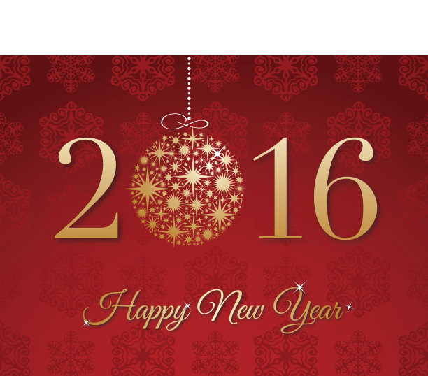 新年的2016年背景-插图图片 新年的2016年背景-插图图片下载