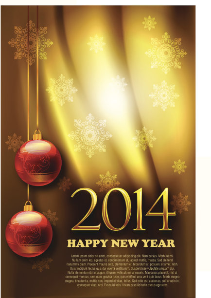 2014,美丽的新年庆祝背景图片 2014,美丽的新年庆祝背景图片下载