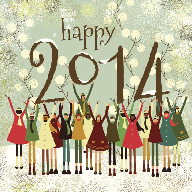 圣诞新年的孩子们2014年假期图片 圣诞新年的孩子们2014年假期图片下载