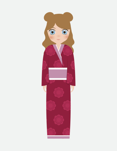 日本女孩设计图片 日本女孩设计图片下载