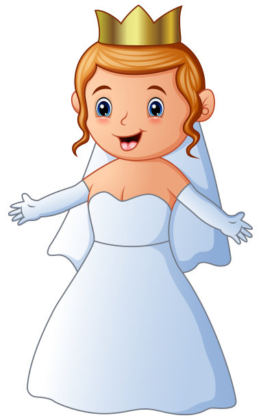 快乐的年轻新娘穿着婚纱和面纱图片 快乐的年轻新娘穿着婚纱和面纱图片下载