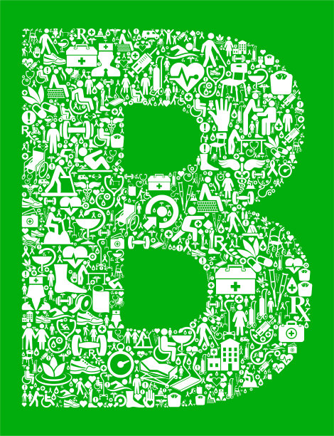 字母B花园和园艺矢量图标模式图片 字母B花园和园艺矢量图标模式图片下载