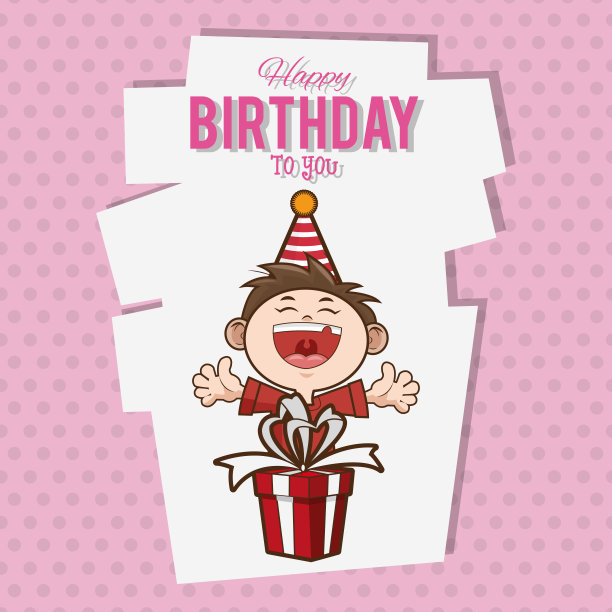 小朋友生日快乐卡通卡片图片 小朋友生日快乐卡通卡片图片下载