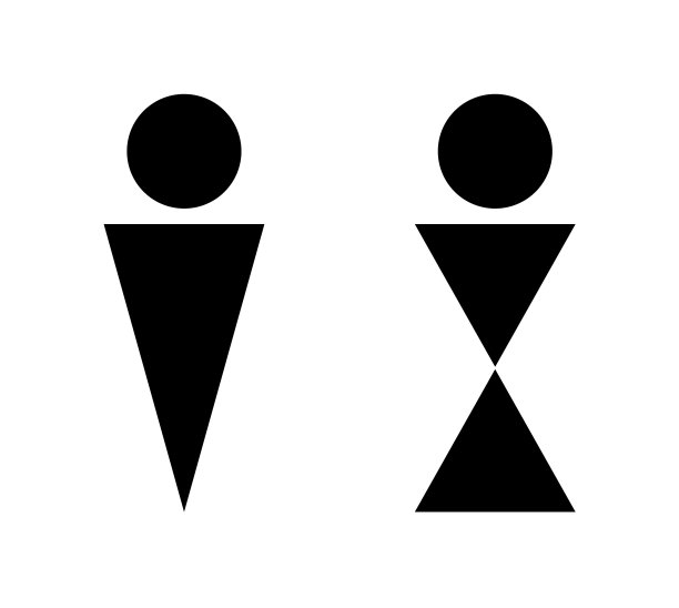 男性女性的迹象图片 男性女性的迹象图片下载