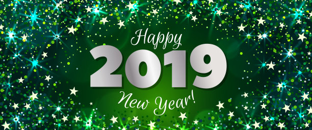 2019年新年快乐横幅图片 2019年新年快乐横幅图片下载