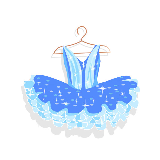 衣架上有闪光的舞蹈服装图片 衣架上有闪光的舞蹈服装图片下载
