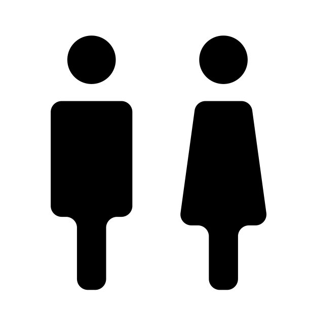 男女厕所标志图片 男女厕所标志图片下载