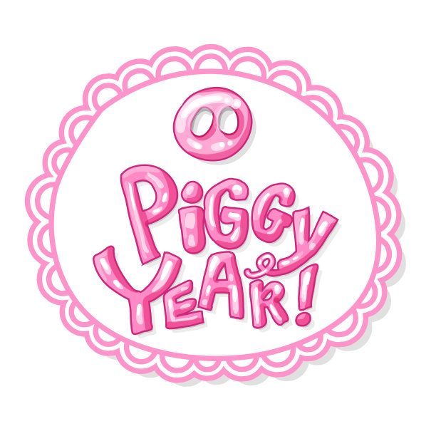 可爱的粉红猪鼻子,2019年新年字。孤立的猪星座符号图片 可爱的粉红猪鼻子,2019年新年字。孤立的猪星座符号图片下载