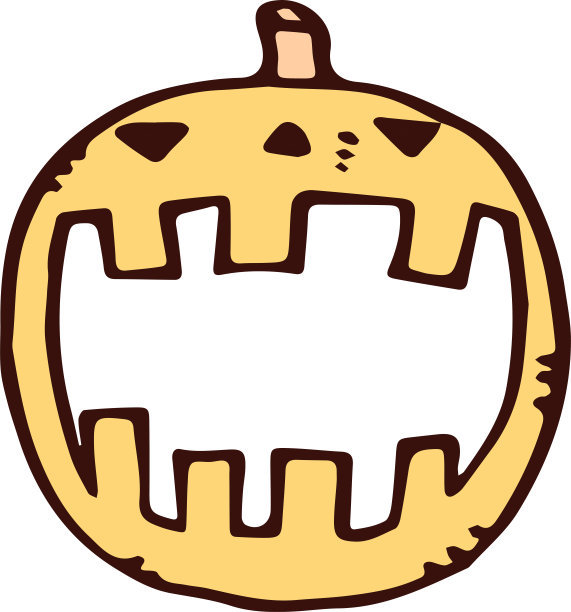万圣节南瓜框架图片 万圣节南瓜框架图片下载