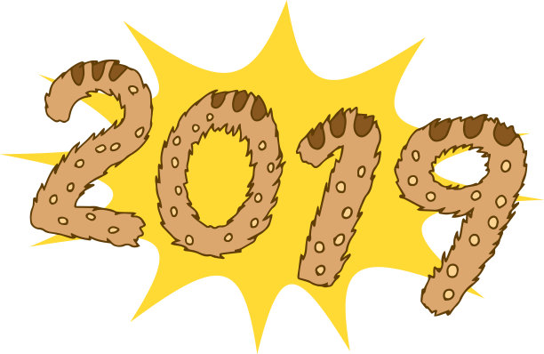 2019年新年野猪信图片 2019年新年野猪信图片下载