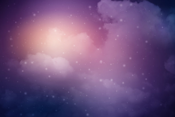 艺术的多云夜空与渐变的颜色和星星,自然抽象的背景图片 艺术的多云夜空与渐变的颜色和星星,自然抽象的背景图片下载