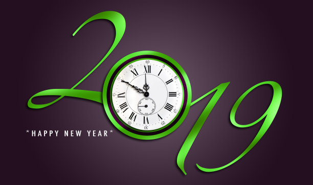 2019年新年庆祝卡与节日问候图片 2019年新年庆祝卡与节日问候图片下载