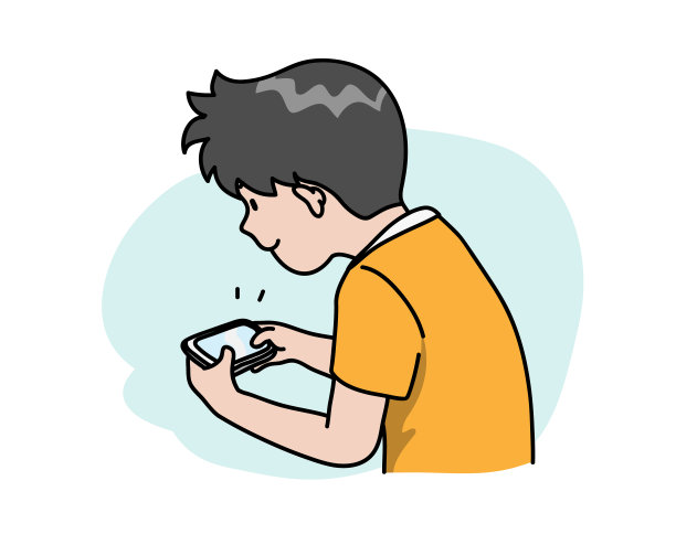 青少年在智能手机上玩游戏图片 青少年在智能手机上玩游戏图片下载