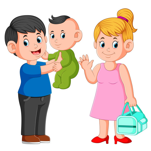 微笑的母亲和父亲抱着他们刚出生的婴儿图片 微笑的母亲和父亲抱着他们刚出生的婴儿图片下载