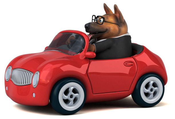 德国牧羊犬- 3D插图图片 德国牧羊犬- 3D插图图片下载