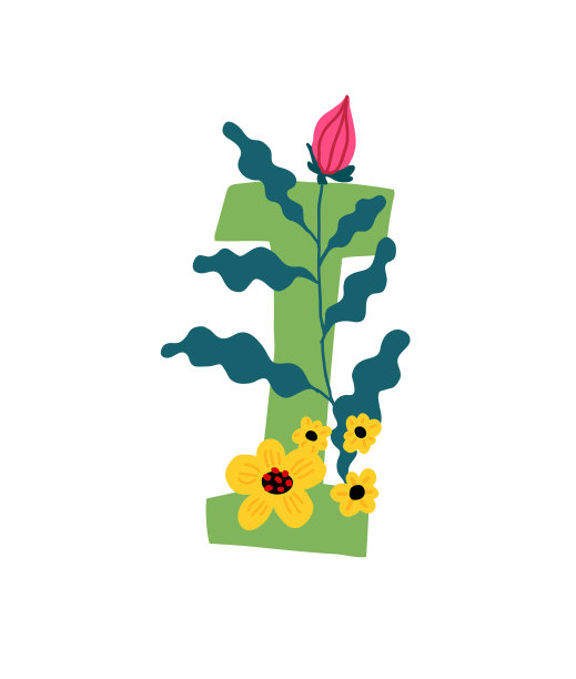 字母I在植物和花中的插图。旗帜、贺卡的字母组合。花束和植物的组成,植物标本室。卡通风格。夏天和春天的形象。模式的衣服。图片 字母I在植物和花中的插图。旗帜、贺卡的字母组合。花束和植物的组成,植物标本室。卡通风格。夏天和春天的形象。模式的衣服。图片下载
