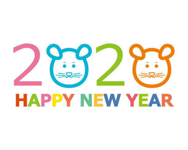 日本新年贺卡插图。鼠标。图片 日本新年贺卡插图。鼠标。图片下载