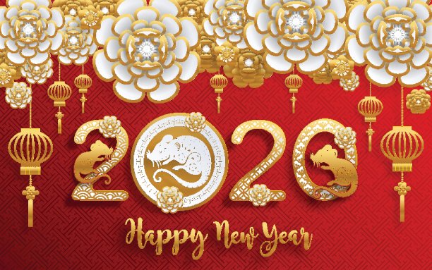 2020年中国新年鼠年,纸鼠人物,花和亚洲元素与工艺风格的背景。 (中文翻译:祝2020年鼠年新年快乐)图片 2020年中国新年鼠年,纸鼠人物,花和亚洲元素与工艺风格的背景。 (中文翻译:祝2020年鼠年新年快乐)图片下载