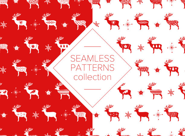 Red simple Christmas deer for holiday celebrations Scandinavian Scandinavian style. Christmas, new year décor. pattern with simple decoration hand drawn.图片 Red simple Christmas deer for holiday celebrations Scandinavian Scandinavian style. Christmas, new year décor. pattern with simple decoration hand drawn.图片下载