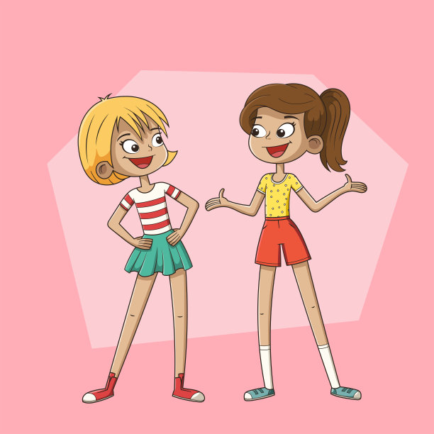 两个好女孩图片 两个好女孩图片下载