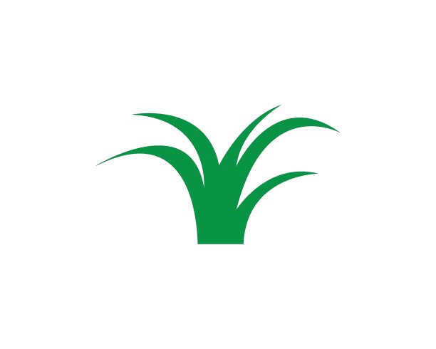 草矢量插图模板图片 草矢量插图模板图片下载