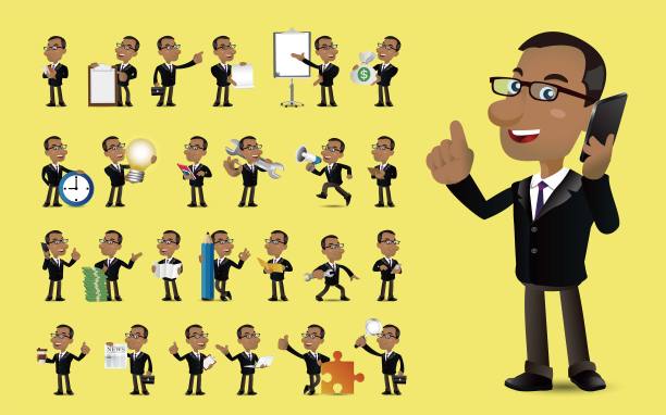 大鼻子人摆出不同的姿势图片 大鼻子人摆出不同的姿势图片下载