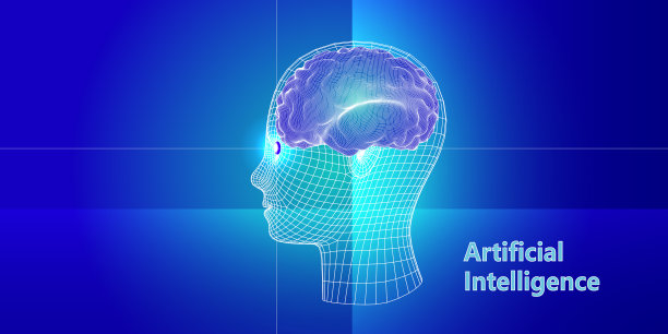 抽象数字人类的头和大脑。人工智能的概念。机器人3d线框头概念。矢量插图。图片 抽象数字人类的头和大脑。人工智能的概念。机器人3d线框头概念。矢量插图。图片下载