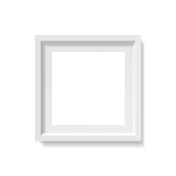 空的方形相框模型。照片容器模板。在白色墙壁上用转置阴影隔离的插图。纸海报的空白空间。特写现实的矢量对象。图片 空的方形相框模型。照片容器模板。在白色墙壁上用转置阴影隔离的插图。纸海报的空白空间。特写现实的矢量对象。图片下载