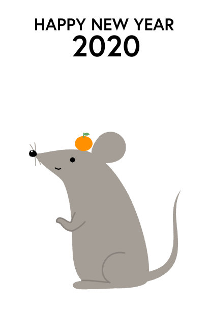 2020年的新年卡片图片 2020年的新年卡片图片下载